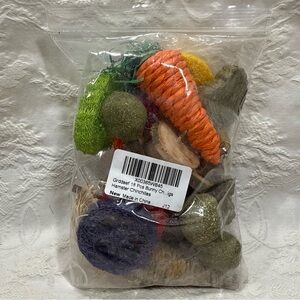 Grddaef Bunny Natural CHEW TOYS for Teeth Chinchilla Hamster Guinea Pig 18 Pcs